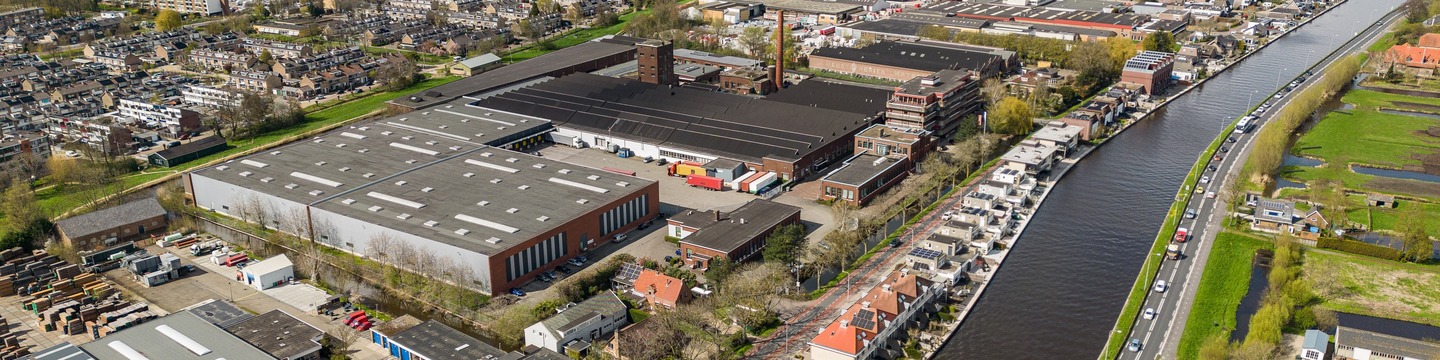 Dronefoto van de Noordkade
