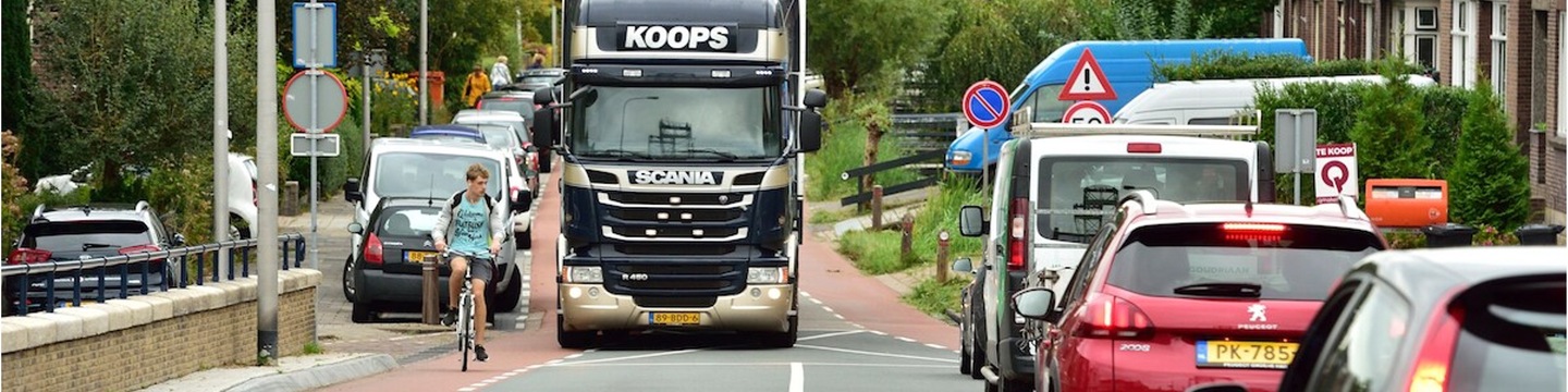 Foto verkeerssituatie Brugweg